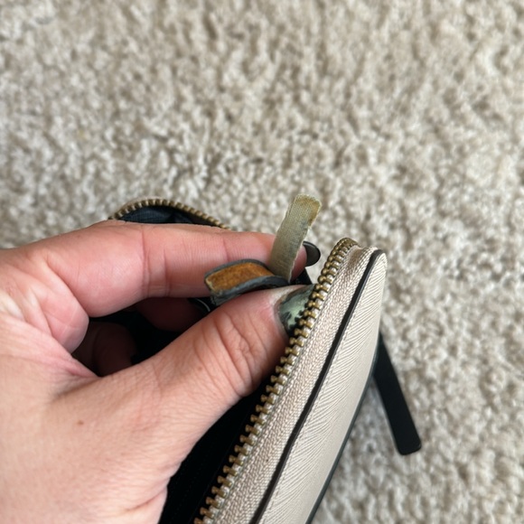 Kate Spade Neda Newbury Lane Zip-Around Wallet Mousfro/Black - Picture 13 of 16